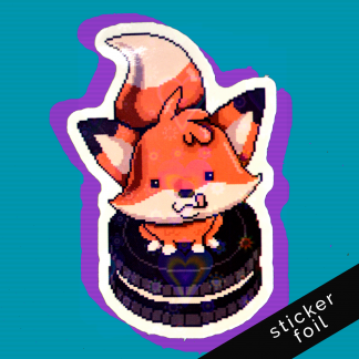 Sticker Zorrito Marx
